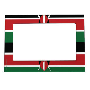 ケニヤの明白な旗 マグネットフレーム