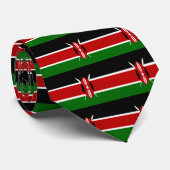 ケニヤアフリカの旗 ネクタイ (ロール)