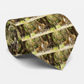 ケニヤアフリカの雌ジシ ネクタイ (ロール)