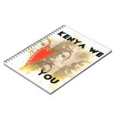 ケニヤ愛してる ノートブック (左側)