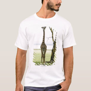 ケニヤ、アフリカのキリン Tシャツ