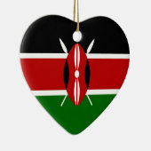 ケニヤ セラミックオーナメント (右)