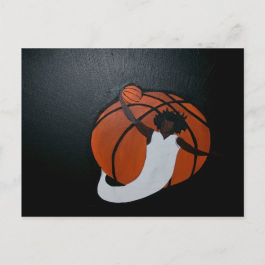 ケニヤ・バレットによるスターへの撮影 ポストカード (正面)