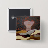 ケニヤVerrett著精神Sista 缶バッジ (正面&裏面)