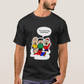 ケニーが死んだ!面白い漫画のマッシュアップ Tシャツ (正面)