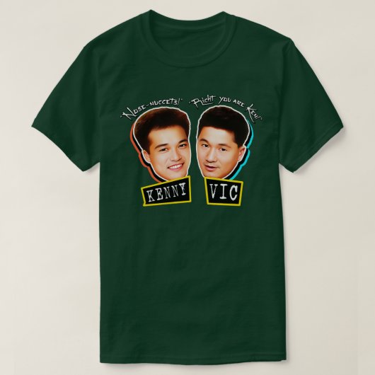ケニーブランケンシップVic Romano Tシャツ (デザイン正面)