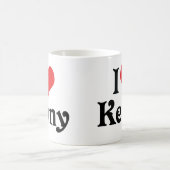 ケニー大好き コーヒーマグカップ (中央)