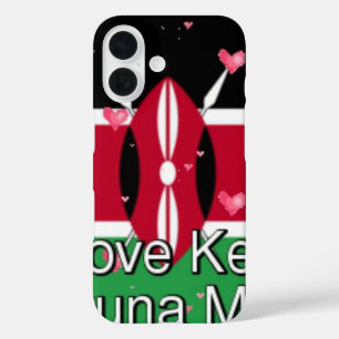 🇰🇪ケニ祝アとiPhoneケースとカバー iPhone 16ケース