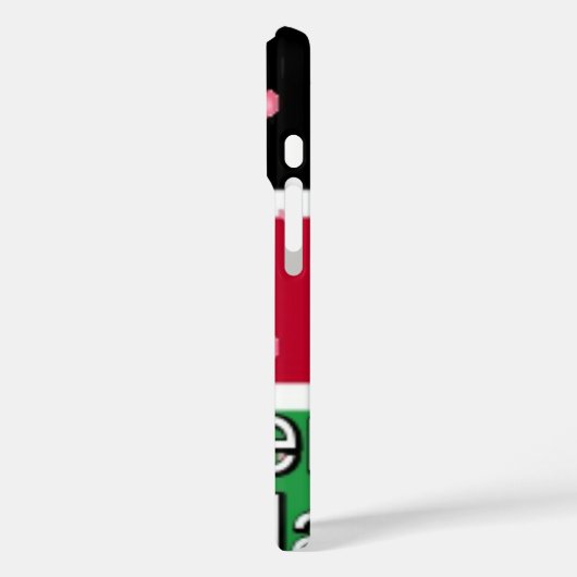 🇰🇪ケニ祝アとiPhoneケースとカバー Case-Mate iPhoneケース (裏面 / 左)