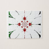 ケニ鮮やかニアシールド国旗の万華鏡のように千変万化するパターン ジグソーパズル (横)