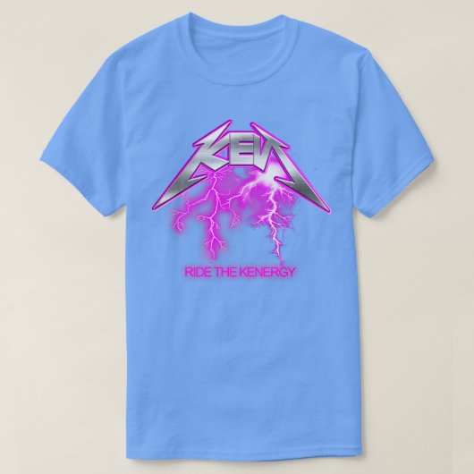 ケネジーに乗れ Tシャツ (デザイン正面)