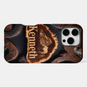 ケネスさんの農場の馬 iPhoneケース (裏面横)