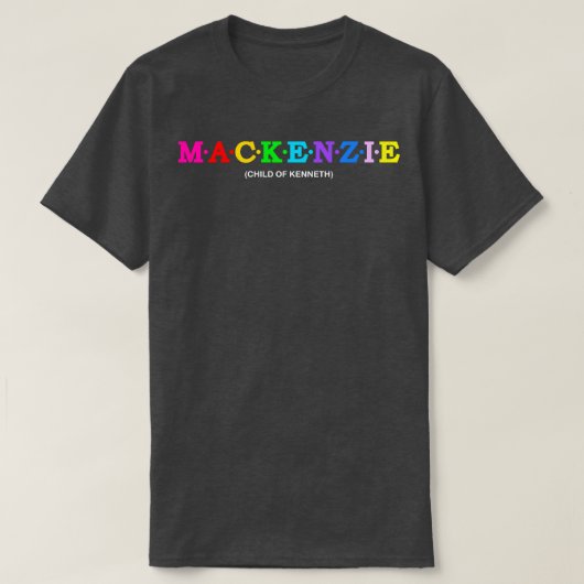 ケネスのマッケンジーの子 Tシャツ (デザイン正面)
