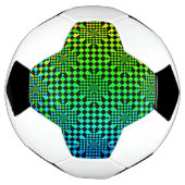 ケネス市松模様にヨンチッチによる幻想 サッカーボール (回転)