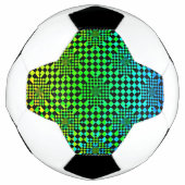 ケネス市松模様にヨンチッチによる幻想 サッカーボール (正面)