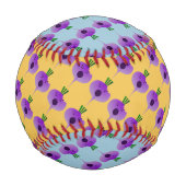 ケネス怒ヨンチにカブをかむ 野球ボール (裏面)