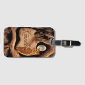 ケネス・ムーンライト・フクロウ ラゲッジタグ (正面横)