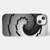 ケネス・ヨンシッチによる二重陰陽螺旋 iPhoneケース (裏面横)