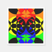 ケネス・ヨンチによるエネルギー化 スタンダードカクテルナプキン (正面)