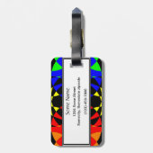 ケネス・ヨンチによるエネルギー化 ラゲッジタグ (裏面縦)