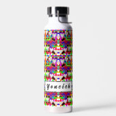 ケネス・ヨンチによるハートの幻想 ウォーターボトル (左面)