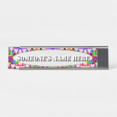 ケネス・ヨンチによるハートの幻想 デスクネームプレート (正面)