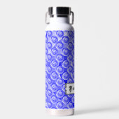 ケネス・ヨンチによるブルースパイラルイリュージョン ウォーターボトル (正面)