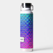 ケネス・ヨンチによる10桁のPi ウォーターボトル (背面)