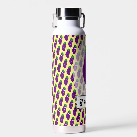 ケネス・ヨンチの驚いたナス ウォーターボトル (正面)