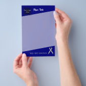 ケネス・ヨンチッチによるグレー/グレーの標準リボン チラシ (ハンドル)