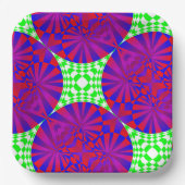 ケネス・ヨンチッチによる折り畳み寸法 ペーパープレート (正面)