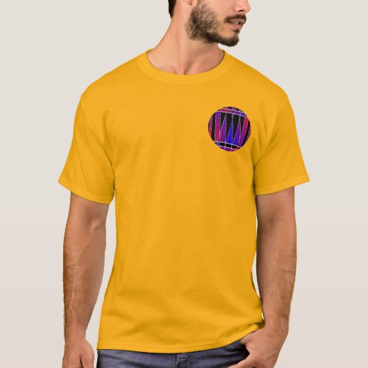 ケネス・ヨンチッチによる「アールデコの崩壊」 Tシャツ (正面)