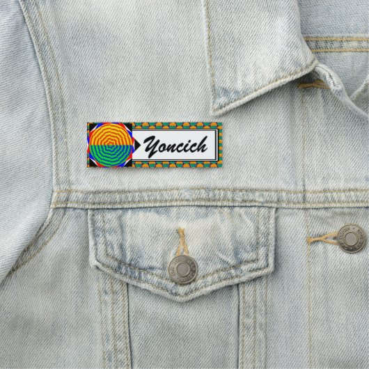 ケネス・ヨンチッチの「デジタルサンライズ」 名札 (インサイチュ)