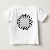 ケネス・ヨンッチによるチェス・パッド ベビーTシャツ (裏面)