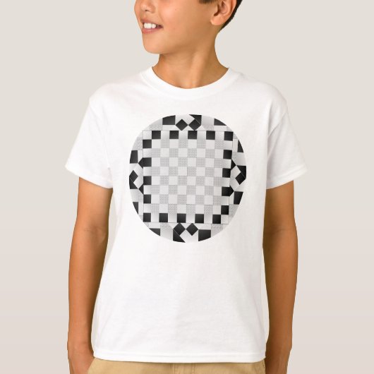 ケネス・ヨンッチによるチェス・パッド Tシャツ (正面)