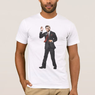 ケネデもしィ大統領は生きていたので、BLMと共に進軍した Tシャツ