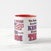 ケネディがトランプを支持 マグカップ (中央)