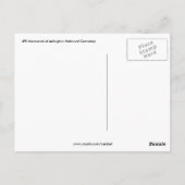 ケネディの永遠の炎 ポストカード (裏面)