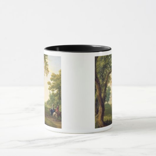 ケネディの郡ウィックロー、アイルランド1785年を取付けて下さい(油 マグカップ (中央)