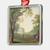 ケネディの郡ウィックロー、アイルランド1785年を取付けて下さい(油 メタルオーナメント (左)