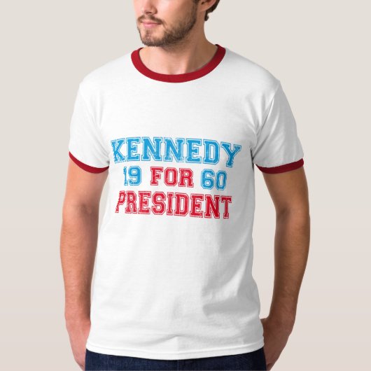 ケネディの1960年の選挙 Tシャツ (正面)