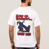 ケネディはトランプを支持する Tシャツ (裏面)