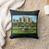 ケネディクランズカルゼアンキャッスルタータンチェック装飾用クッション クッション (ブランケット)