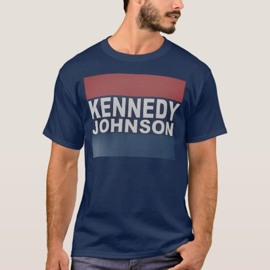 ケネディジョンソンのキャンペーン Tシャツ (正面)