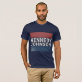 ケネディジョンソンのキャンペーン Tシャツ (正面フル)