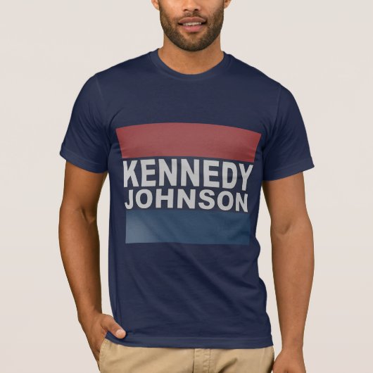 ケネディジョンソンのキャンペーン Tシャツ (正面)