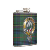 ケネディタータンチェック&バッジ フラスク (右)