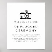 ケネディモダンーの詰め結婚外し式のサイン ポスター (正面)