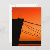 ケネディ号に乗って ポストカード (正面/裏面)