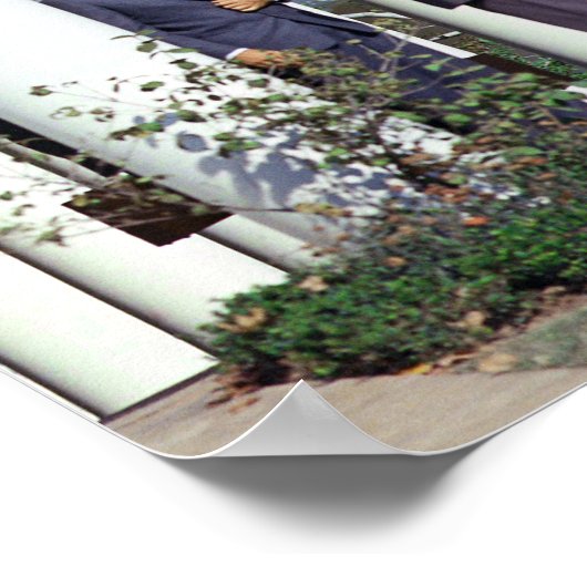 ケネディ大統領とロバート・マクナマラ大統領 ポスター (角)